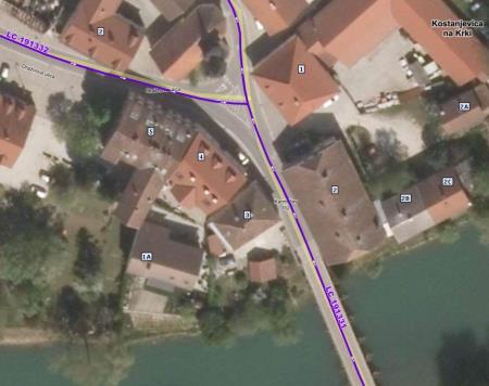 Obvestilo o zapori ceste LC 191331 Stara državna cesta 1